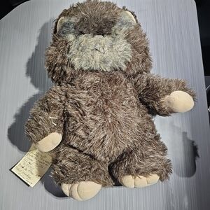 Vintage Kenner Plush Paploo the Ewok from Star Wars 15" Tall Stuffed Animal 1984